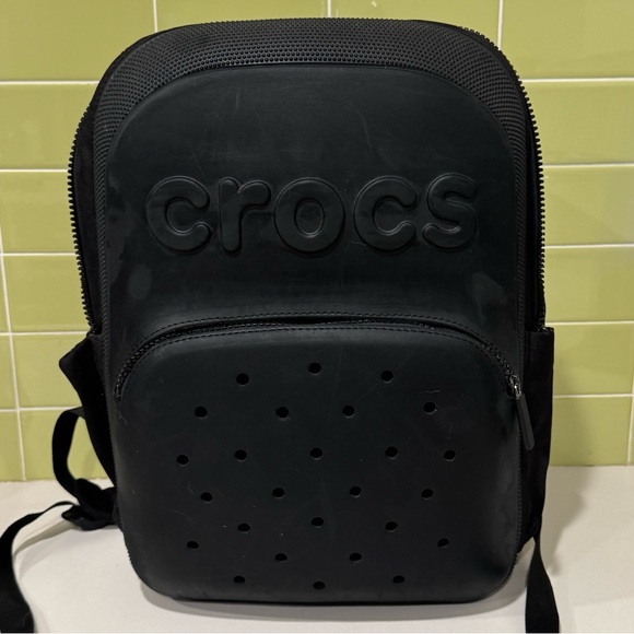 CROCS Other - Used Black Crocs Classic Backpack